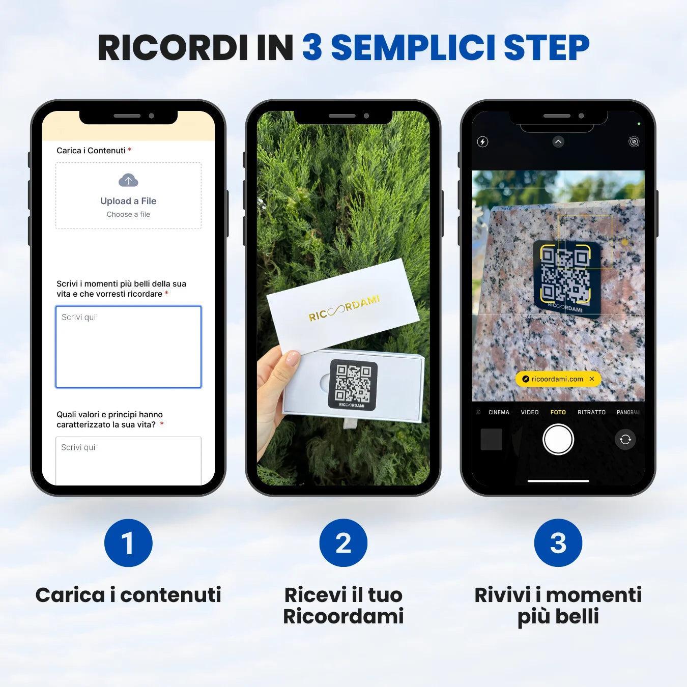 Ricoordami QR Code